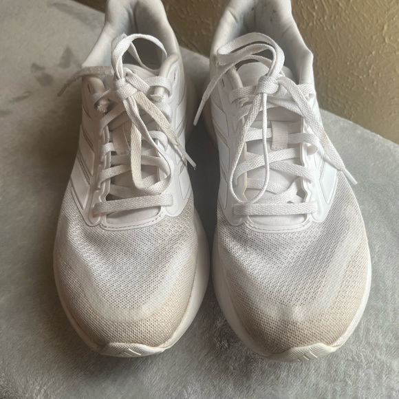 Adidas Women's White Sneakers - Picture 1 of 6